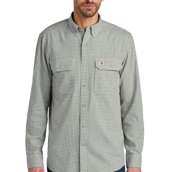 Rugged Flex ® Plaid Long Sleeve Shirt Thumbnail