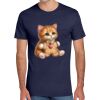 Dri Power ® 50/50 Cotton/Poly Pocket T Shirt Thumbnail