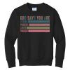 Youth Core Fleece Crewneck Sweatshirt Thumbnail